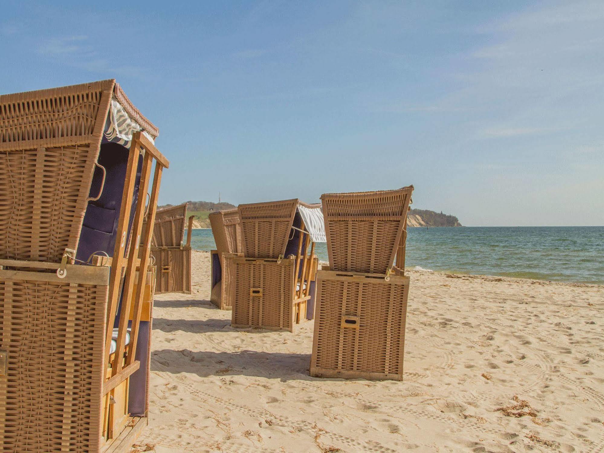 Ferienhus Baabe Fewo 01 Terrasse, Sauna- Und Schwimmbadnutzung Im Ahoi Sellin Extérieur photo